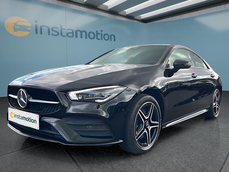 Schwarz Gebraucht 2021 Mercedes CLA250e Limousine | 29.949 € (Etwas zu teuer) - Bild 1/4