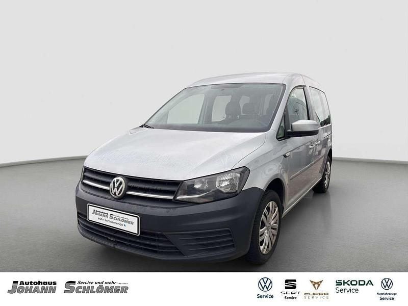 Gebraucht VW Caddy Trendline 150 PS (110 kW) 2019 Reflexsilber Van / Kleinbus