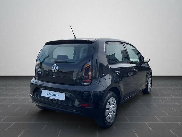 Gebraucht VW up! move up! 60 PS (44 kW) 2018 Black pearl (metallic) Kleinwagen