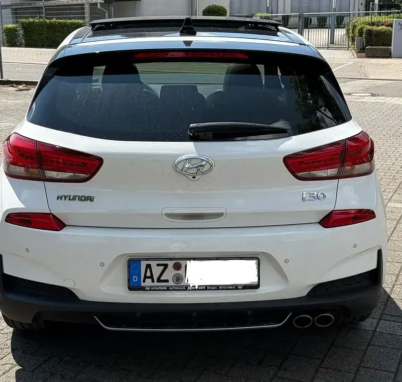 Gebraucht Hyundai i30 N Line 140 PS (102 kW) 2019 Weiß Limousine