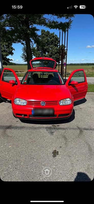 Rot Gebraucht 1998 VW Golf IV Coupé | 2.300 € (Fairer Preis) - Bild 1/4