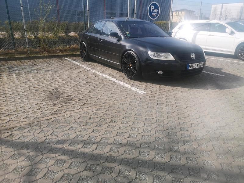 Schwarz Gebraucht 2008 VW Phaeton Limousine | 7.390 € (Teuer) - Bild 1/4