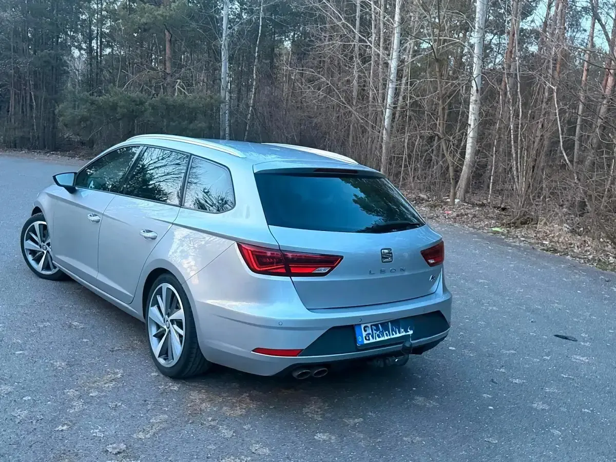 Gebraucht Seat Leon FR 184 PS (135 kW) 2018 Silber Kombi