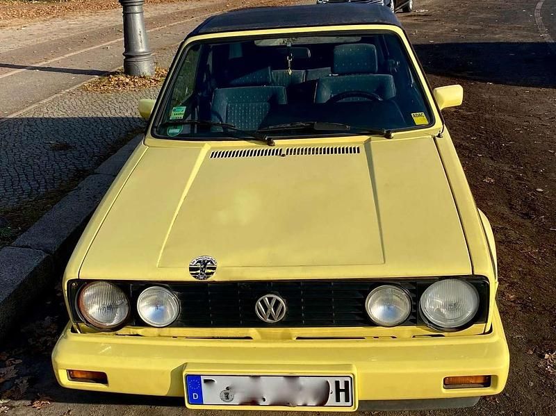 Gebraucht VW Golf Cabriolet 98 PS (72 kW) 1991 Gelb Cabrio
