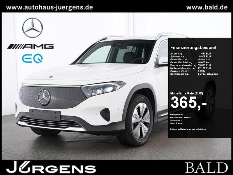 Weiss polarweiß Gebraucht 2024 Mercedes EQB350 Progressive SUV | 38.190 € (Fairer Preis) - Bild 1/4