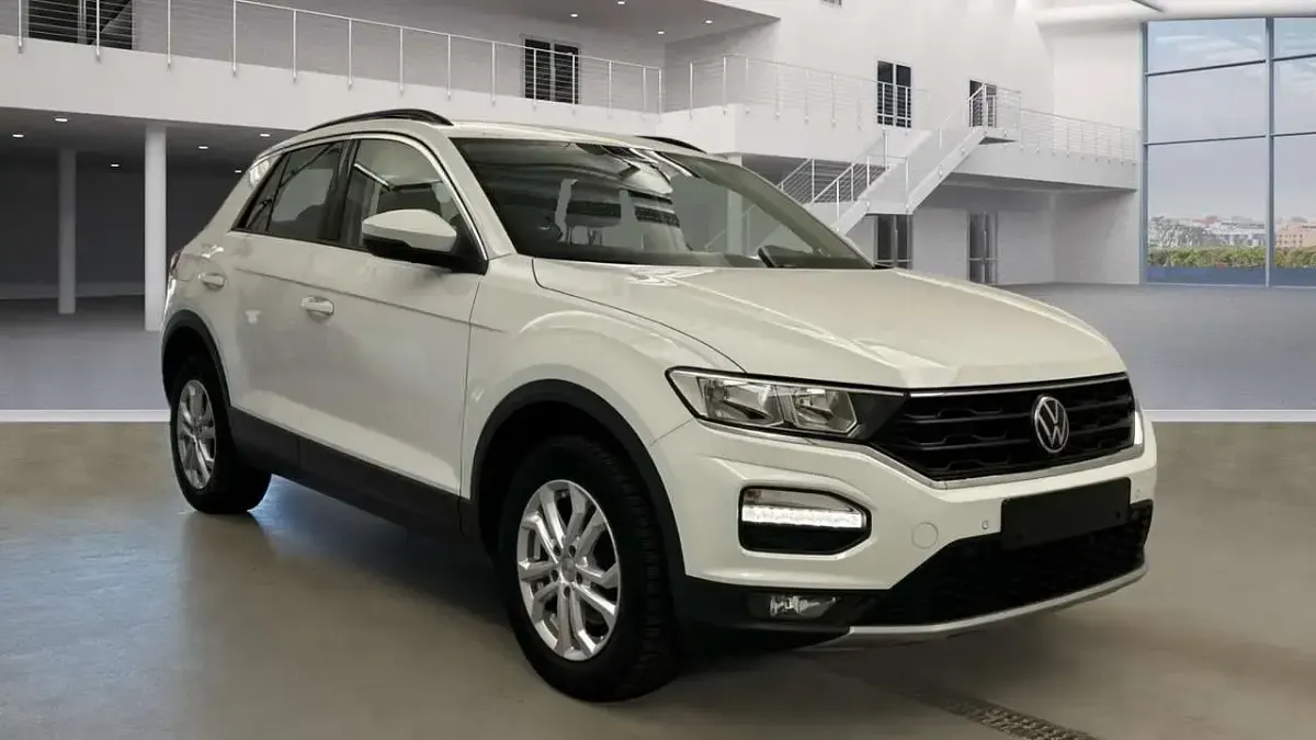 Second-hand VW T-Roc Style 150 CP (110 kW) 2021 Alb SUV