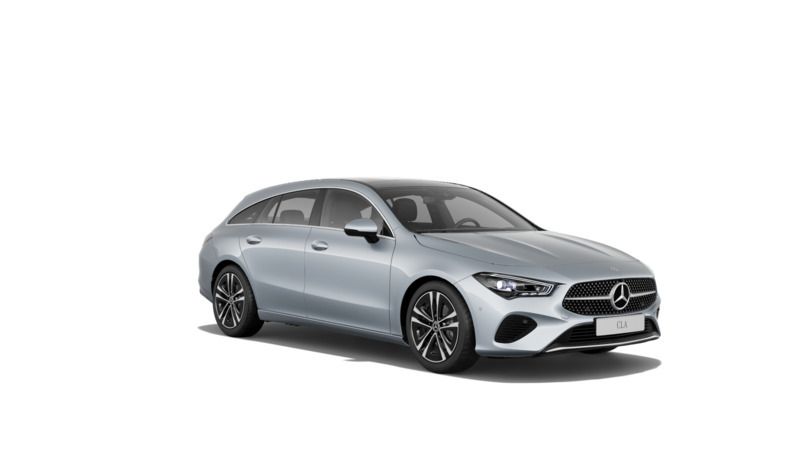 Hightechsilber metallic Neu 2024 Mercedes CLA200 Shooting Brake Kombi | 54.490 € (Fairer Preis) - Bild 1/4