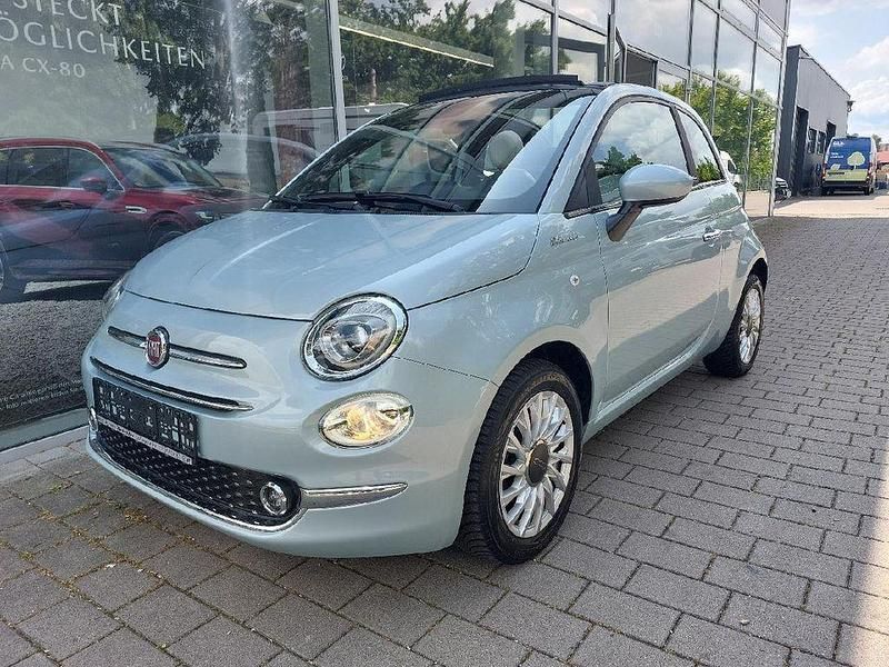 Blau Gebraucht 2022 Fiat 500C Dolcevita Cabrio | 14.890 € (Fairer Preis) - Bild 1/4