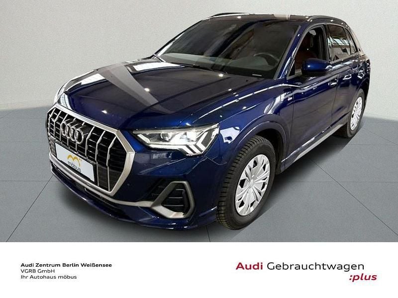 Gebraucht Audi Q3 S-Line 190 PS (139 kW) 2023 Navarrablau metallic SUV