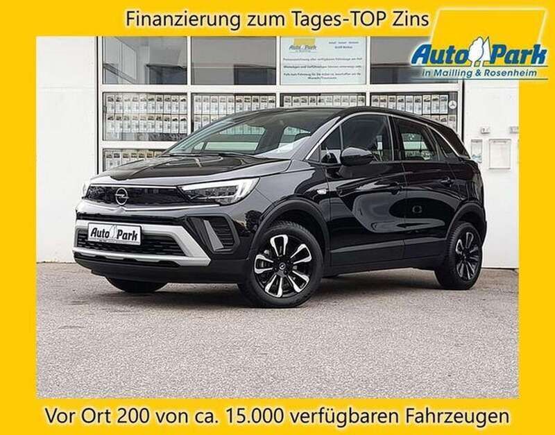 Diamant schwarz metallic Gebraucht 2022 Opel Crossland SUV | 20.477 € (Fairer Preis) - Bild 1/4