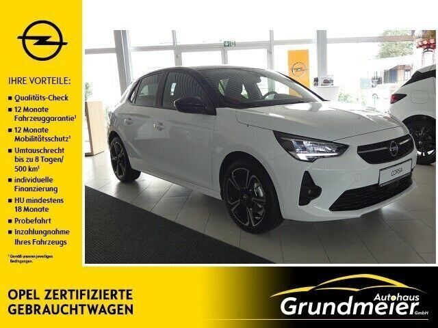 Weiß metallic Gebraucht 2021 Opel Corsa GS Line Kleinwagen | 21.999 € - Bild 1/4