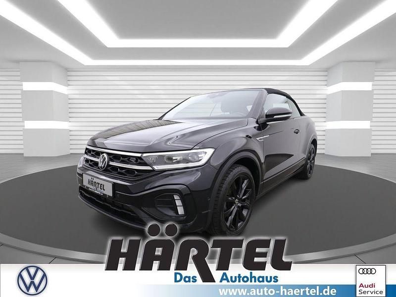 Deep black perleffekt, pearl effect Gebraucht 2022 VW T-Roc Cabriolet Style Cabrio | 27.400 € (Fairer Preis) - Bild 1/4