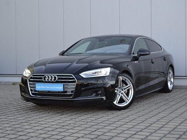 Gebraucht Audi A5 Sportback S-Line 190 PS (139 kW) 2019 Schwarz Kleinwagen