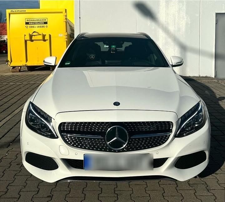 Weiß Gebraucht 2015 Mercedes C220 Kombi | 15.500 € (Etwas zu teuer) - Bild 1/4