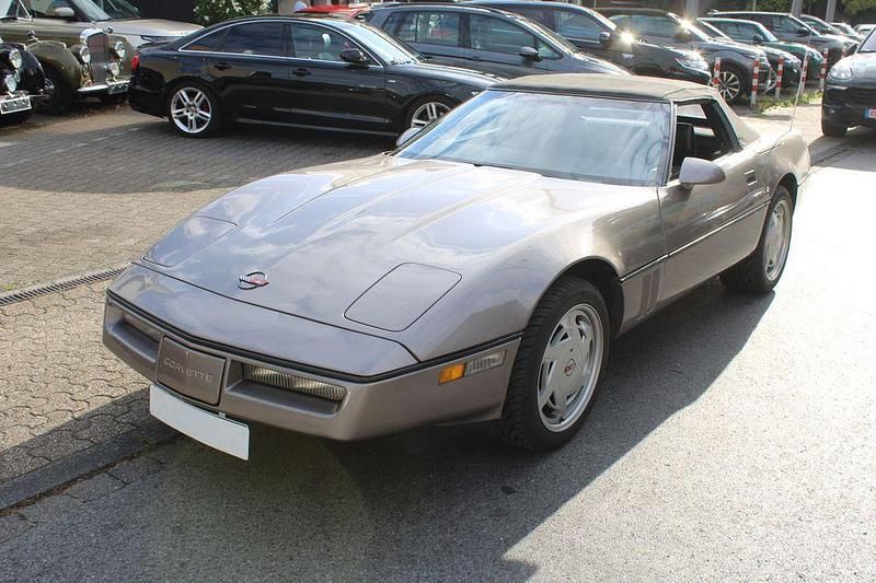 Grau Gebraucht 1988 Corvette C4 Cabrio | 15.990 € - Bild 1/4