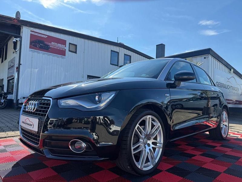 Schwarz Gebraucht 2014 Audi A1 Sportback S-Line Kleinwagen | 12.999 € (Fairer Preis) - Bild 1/4