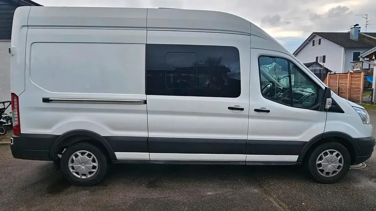Usata Ford Transit 131 CV (96 kW) 2019 Bianco Monovolume
