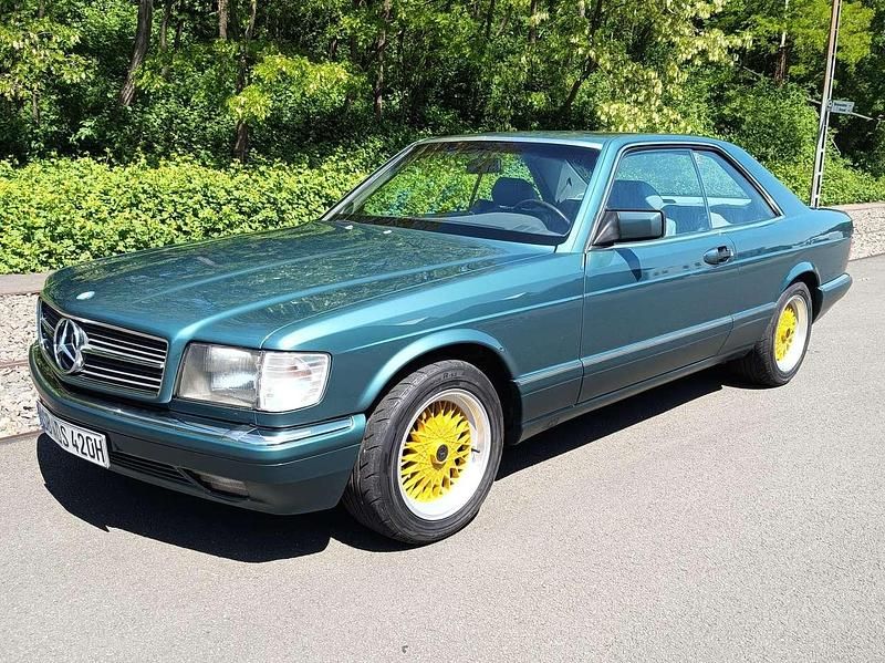 Gebraucht Mercedes 420 224 PS (164 kW) 1989 Grün Coupé