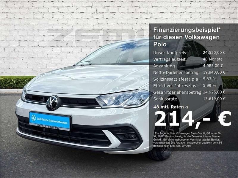 Grau Neu 2025 VW Polo Life Kleinwagen | 24.450 € (Fairer Preis) - Bild 1/4