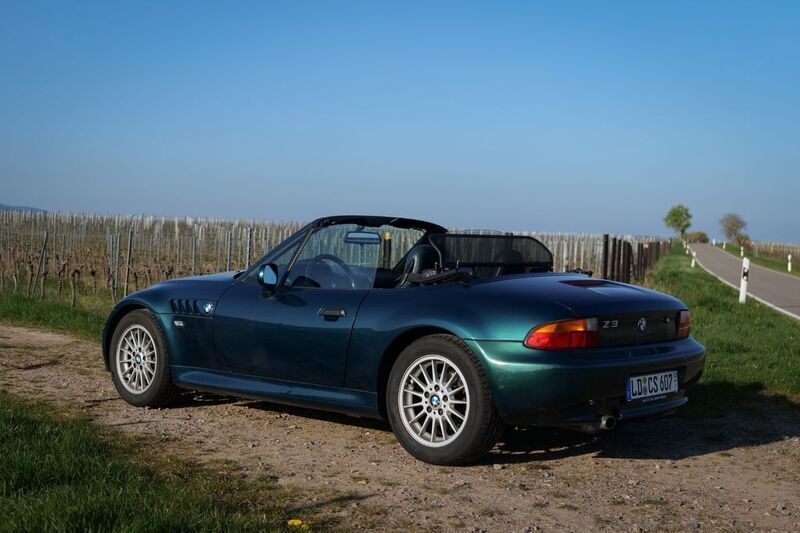 Grün Gebraucht 1996 BMW Z3 Cabrio | 5.486 € (Guter Preis) - Bild 1/4
