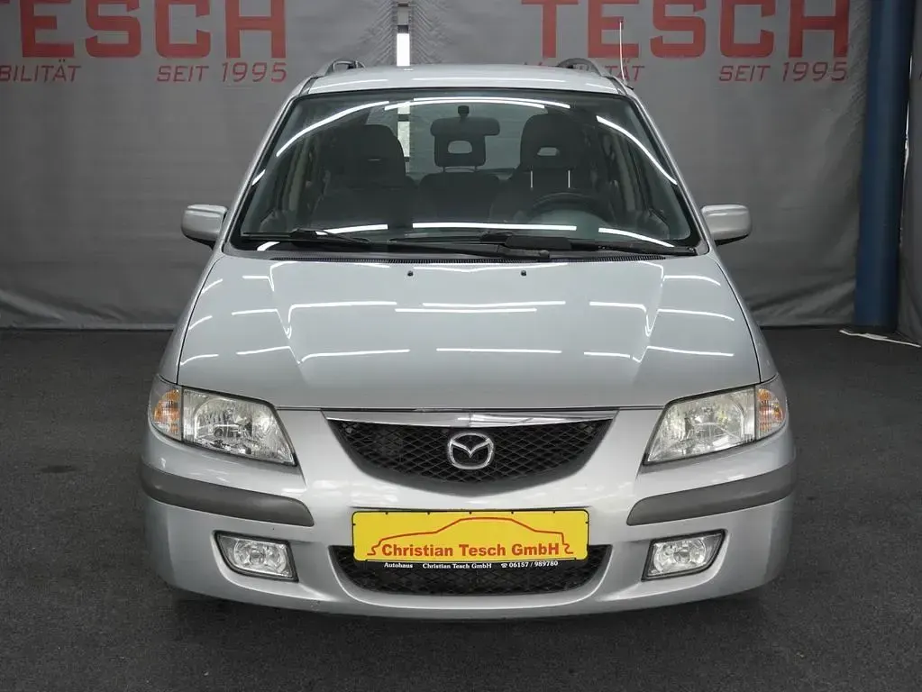 Gebraucht Mazda Premacy Exclusive 114 PS (83 kW) 2000 Silber Van / Kleinbus