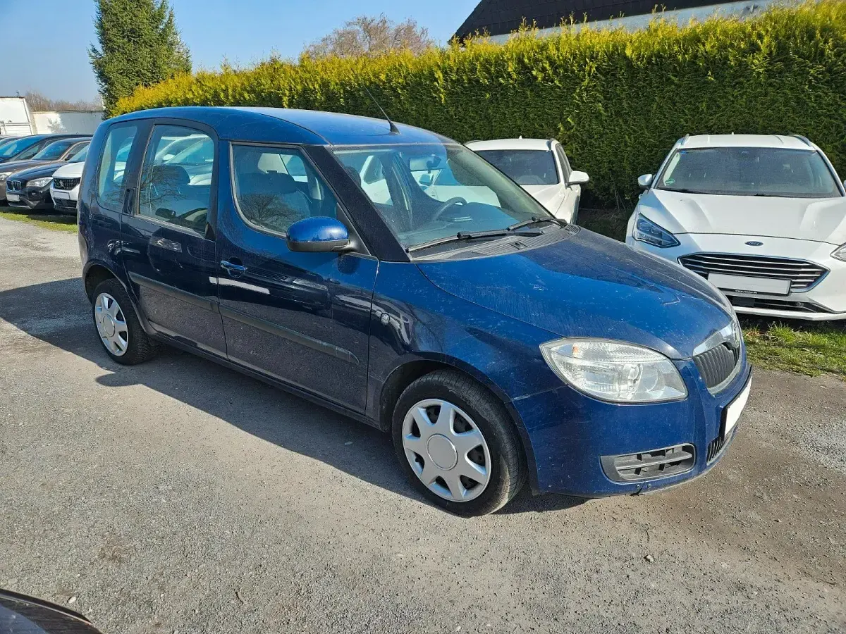 Gebraucht Skoda Roomster 70 PS (51 kW) 2009 Blau Van / Kleinbus
