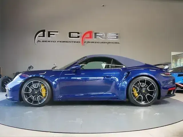 Gebraucht Porsche 911 Turbo S Cabriolet 650 PS (478 kW) 2021 Enzianblaumetallic Cabrio