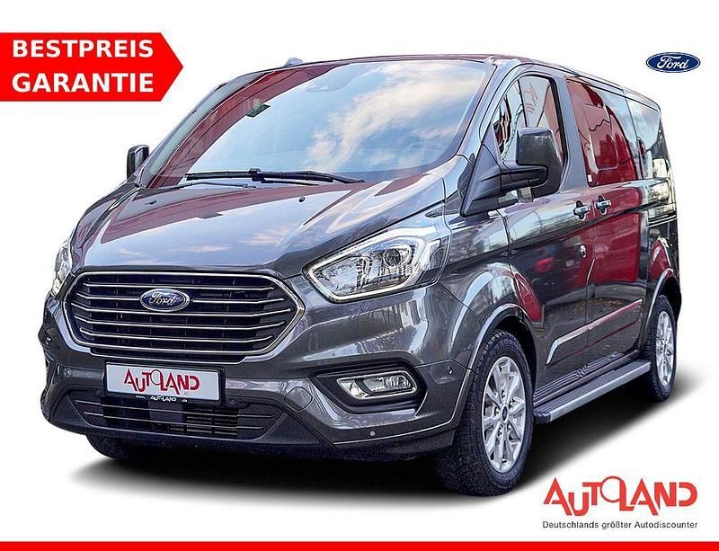 Grau Gebraucht 2020 Ford Tourneo Custom Titanium Van | 38.990 € (Teuer) - Bild 1/4