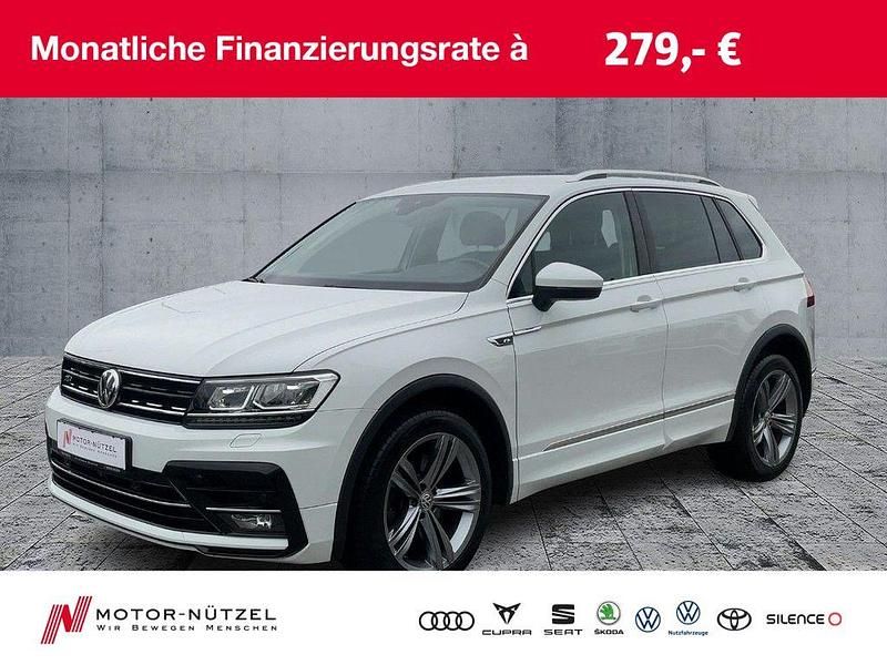 Pure white Gebraucht 2020 VW Tiguan Highline SUV | 24.750 € (Guter Preis) - Bild 1/4