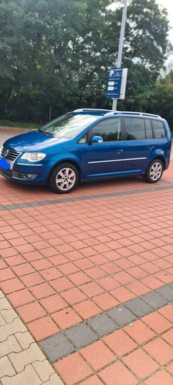 Blau Gebraucht 2007 VW Touran Highline Van / Kleinbus | 7.200 € - Bild 1/4