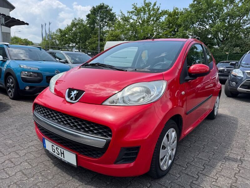 Rot Gebraucht 2010 Peugeot 107 Filou Kleinwagen | 1.590 € (Guter Preis) - Bild 1/4