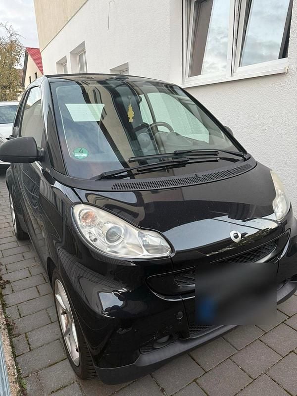 Schwarz Gebraucht 2008 Smart ForTwo Cabrio Cabrio | 4.500 € - Bild 1/3