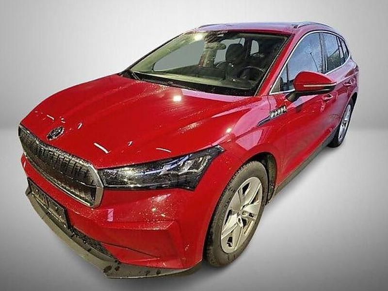 Rot Gebraucht 2022 Skoda Enyaq iV Lounge SUV | 18.499 € (Etwas zu teuer) - Bild 1/3