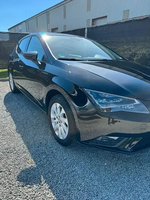Usata Seat Leon Style 150 CV (110 kW) 2016 Nero Berlina