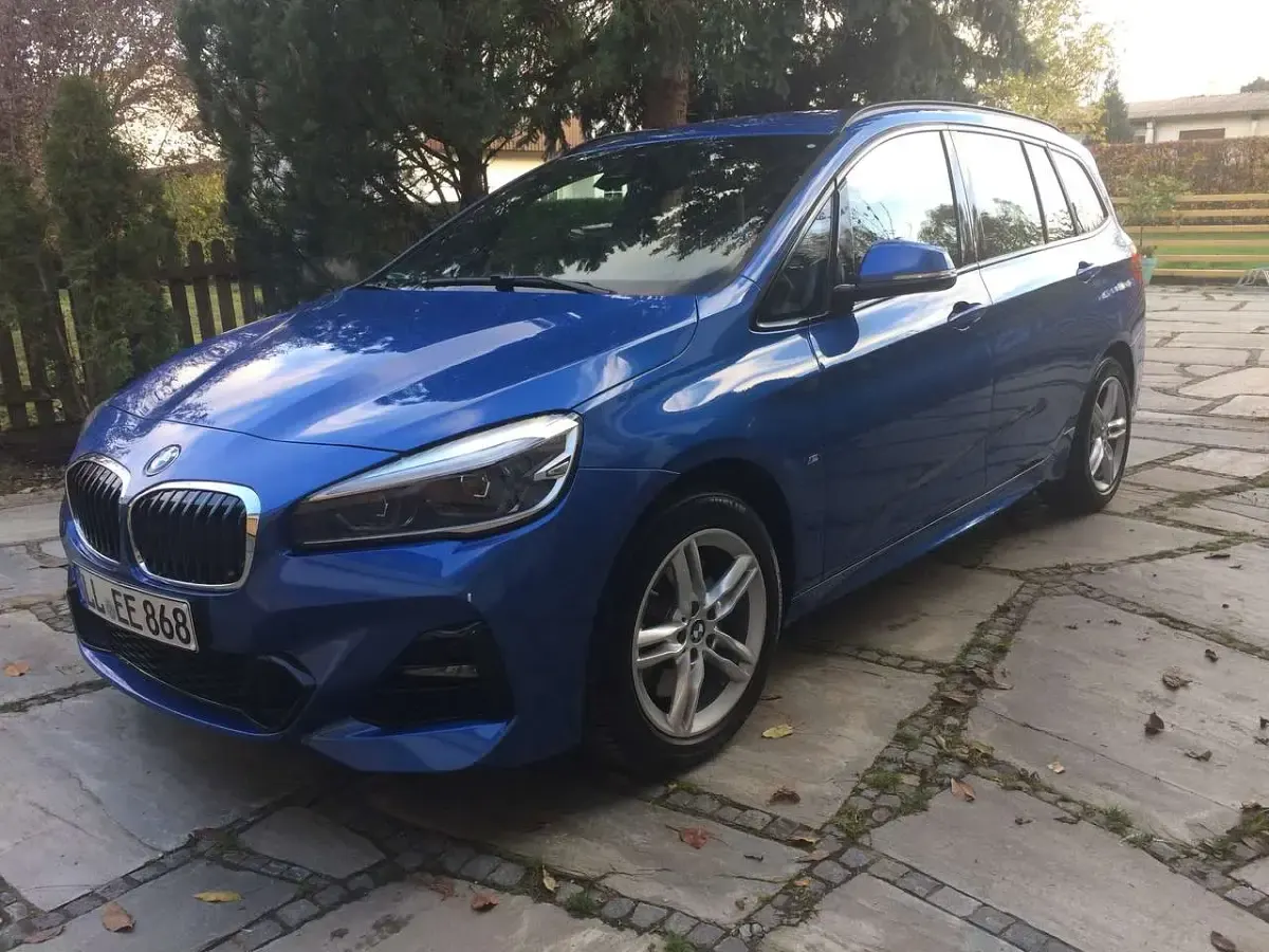 Gebraucht BMW 218 Gran Tourer M Sport 150 PS (110 kW) 2018 Blau Van / Kleinbus