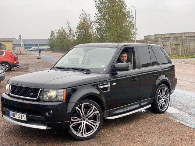 Schwarz Gebraucht 2012 Land Rover Range Rover Sport SUV | 20.000 € - Bild 1/4