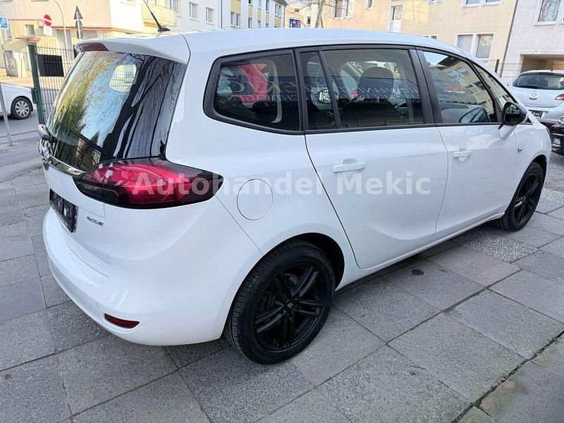 Gebraucht Opel Zafira Tourer Selection 150 PS (110 kW) 2016 Weiß Van / Kleinbus