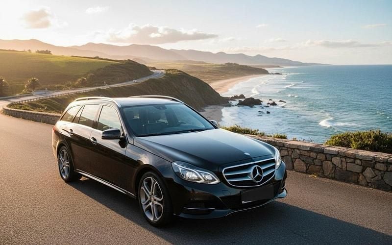 Schwarz Gebraucht 2014 Mercedes E220 Avantgarde Kombi | 9.495 € (Superpreis) - Bild 1/4