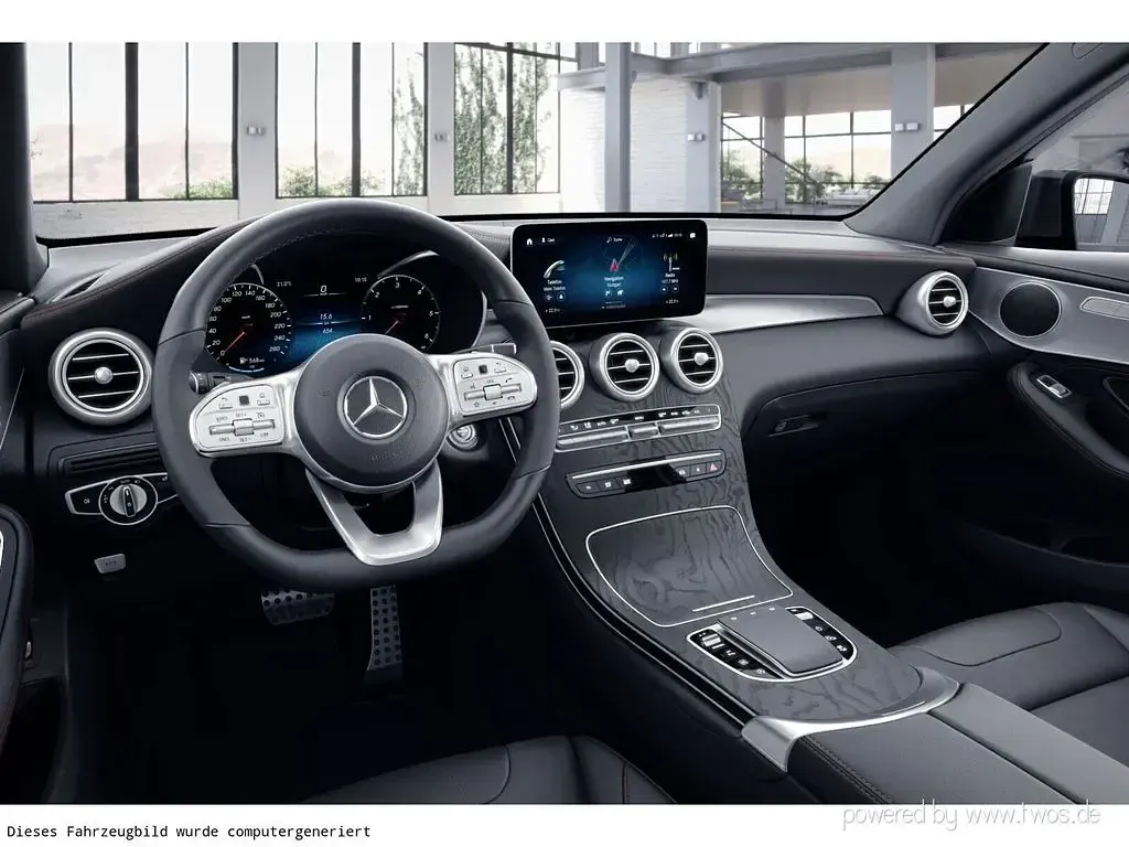 Gebraucht Mercedes GLC400d AMG line 330 PS (242 kW) 2022 lack spektralblau SUV