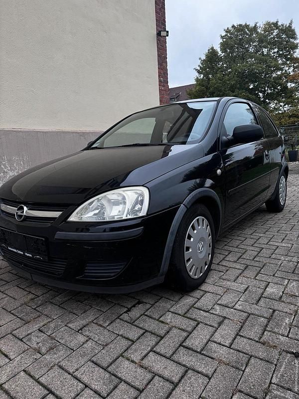 Schwarz Gebraucht 2003 Opel Corsa Kleinwagen | 1.400 € (Fairer Preis) - Bild 1/4