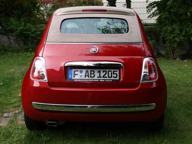 Gebraucht Fiat 500C Pop 69 PS (50 kW) 2009 Rot metallic Cabrio