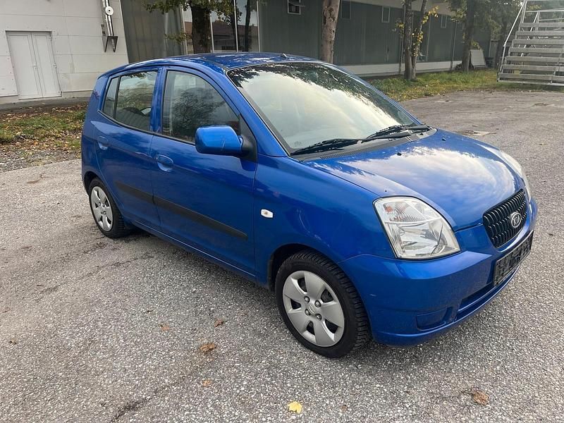 Blau Gebraucht 2008 Kia Picanto LX Kleinwagen | 1.190 € (Fairer Preis) - Bild 1/4
