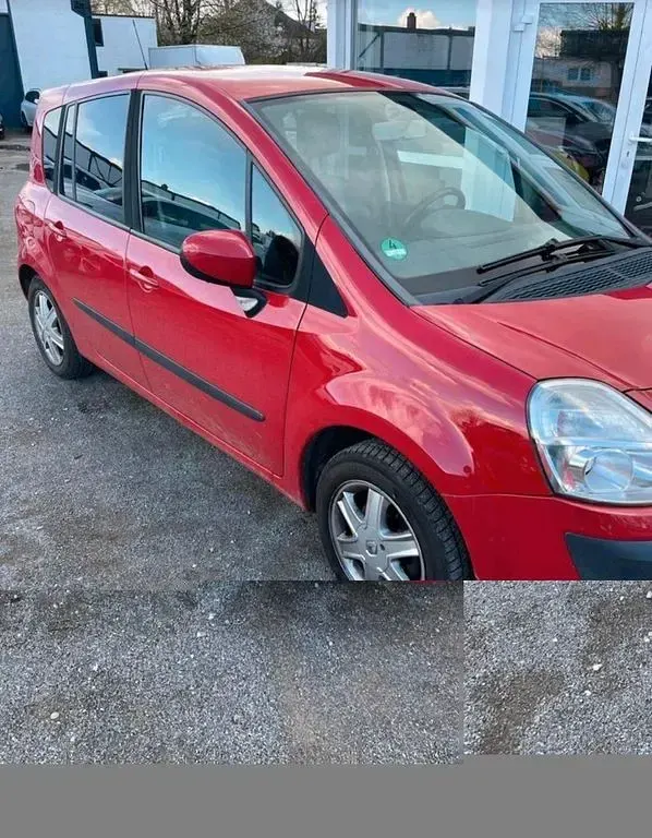 Gebraucht Renault Modus LIMITED 101 PS (74 kW) 2008 Rot Van / Kleinbus
