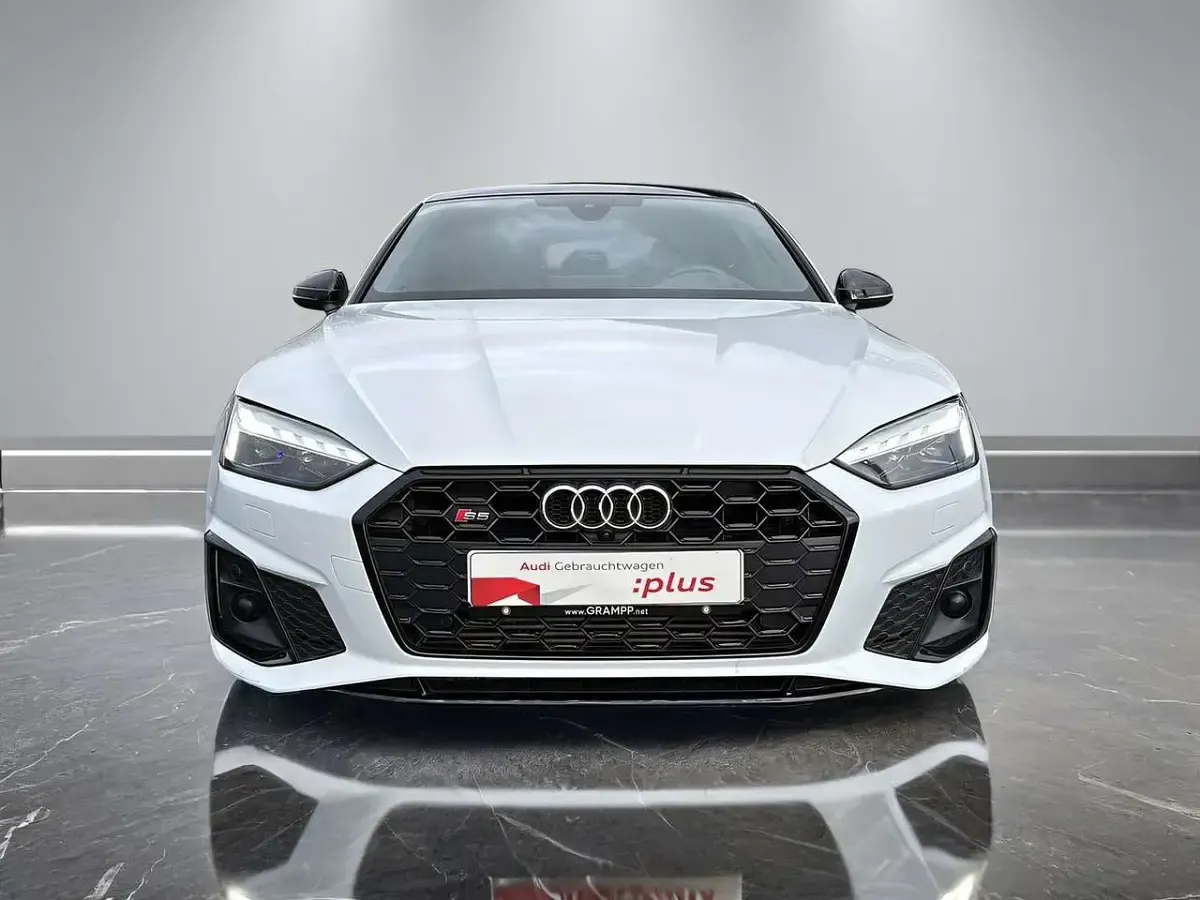 Gebraucht Audi S5 347 PS (255 kW) 2020 Gletscherweiß metallic Coupé