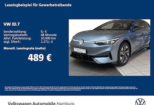 Neu VW ID.7 Pro 210 kW (286 PS) 2025 Blau Kombi