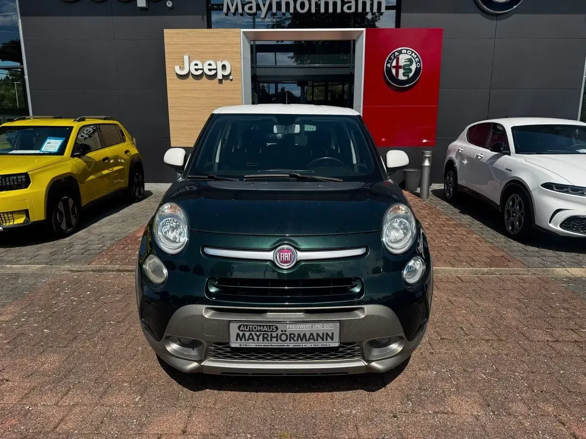Gebraucht Fiat 500L Trekking 120 PS (88 kW) 2014 Grün Van / Kleinbus