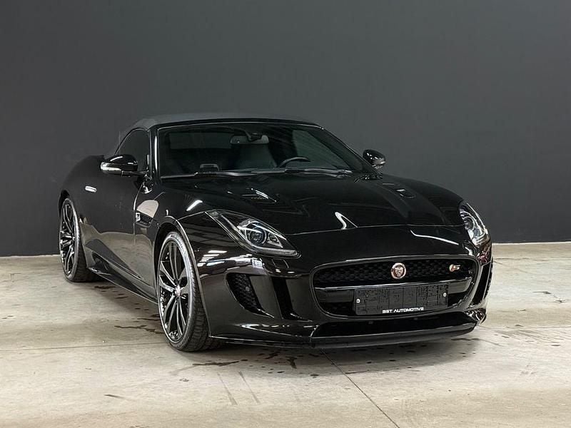 Schwarz Gebraucht 2017 Jaguar F-Type Cabrio | 43.900 € (Superpreis) - Bild 1/4