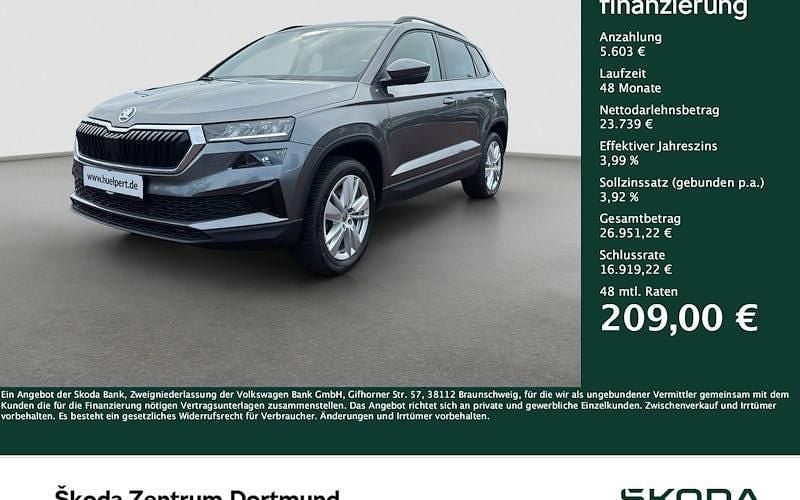 Grau Gebraucht 2024 Skoda Karoq Selection SUV | 29.291 € (Guter Preis) - Bild 1/4