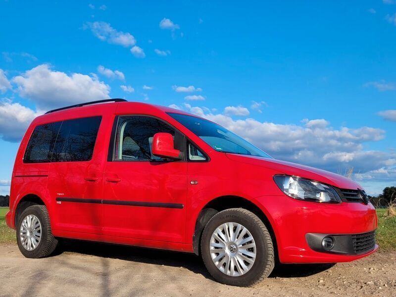 Rot Gebraucht 2014 VW Caddy Team Van / Kleinbus | 9.200 € (Fairer Preis) - Bild 1/4