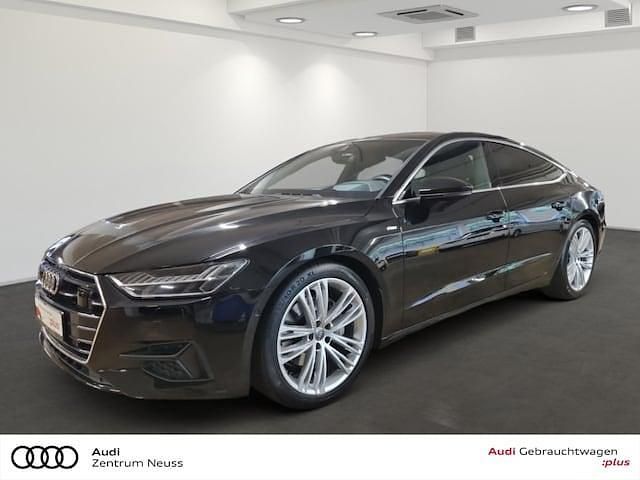 Mythosschwarz metallic Gebraucht 2021 Audi A7 Sportback Ambiente Kleinwagen | 43.980 € (Fairer Preis) - Bild 1/3